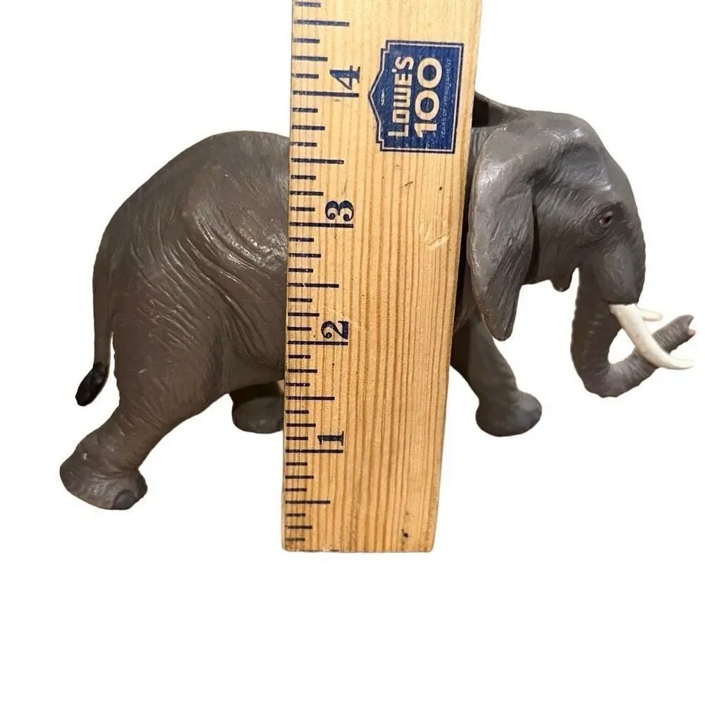 Safari Ltd. Miami, Fla. Bull Elephant, 1996, Trunk Turned Upward